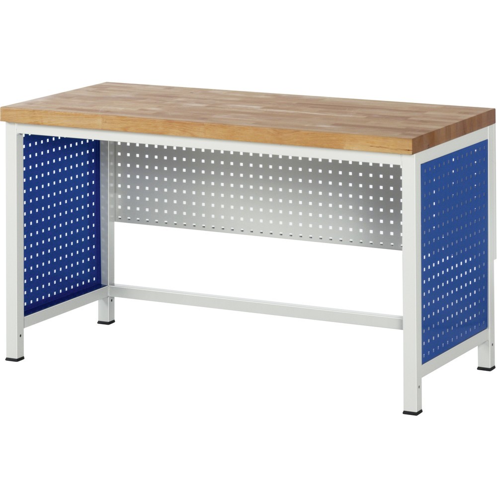 Product afbeelding: Geperforeerde zijwand RAU voor werkbankpoot 8000, hxbxd 620 x 560 x 2 mm