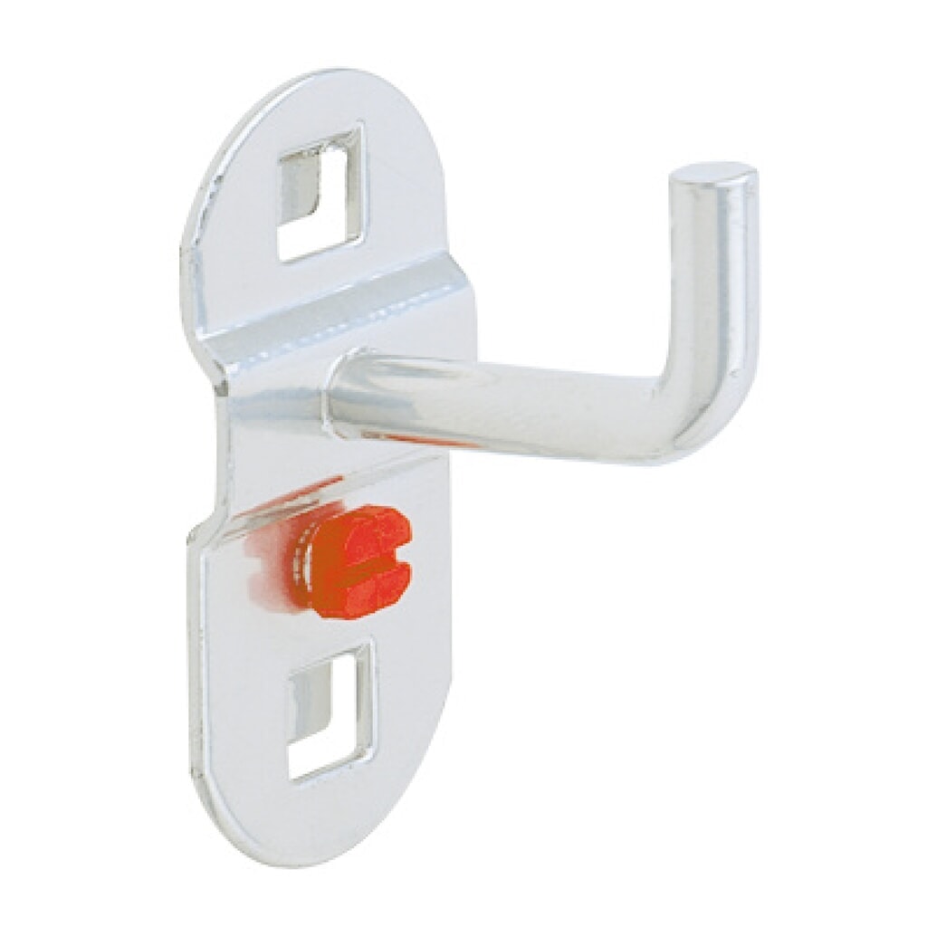 Gereedschapshouder, enkel, verticaal haakeinde, diepte 35 mm Product afbeelding: Gereedschapshouder, enkel, verticaal haakeinde, diepte 35 mm