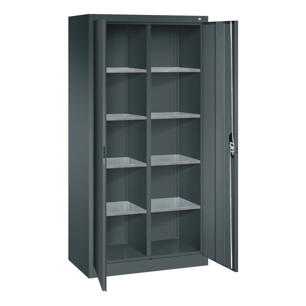 Productafbeelding nr. 6: Gereedschapskast C+P, laden 4x174 mm, 6 legborden, breedte 930 mm, antracietgrijs, gentiaanblauw