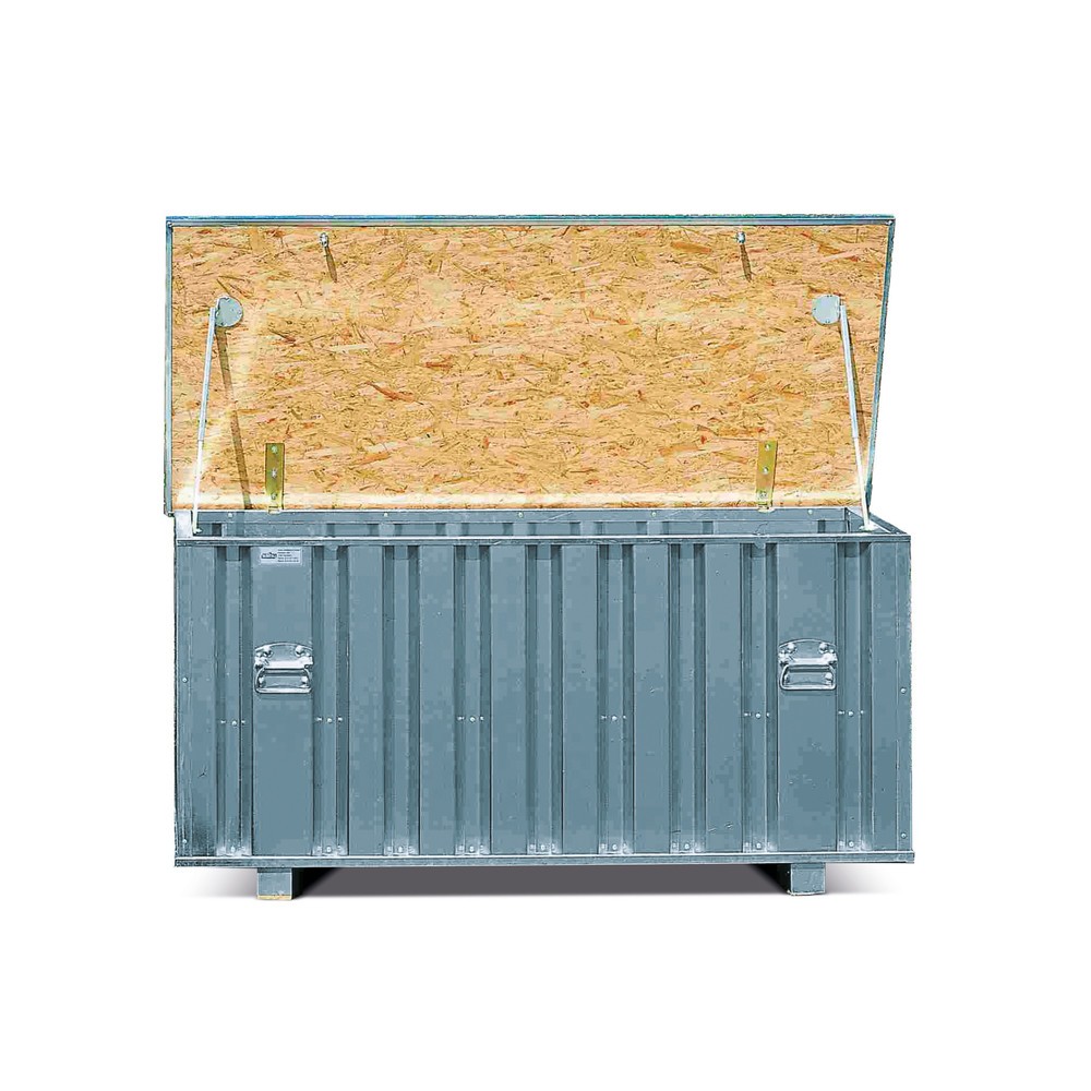 Product afbeelding: Gereedschapskoffer trapeziumplaatconstructie, bxd 1.790 x 860 mm