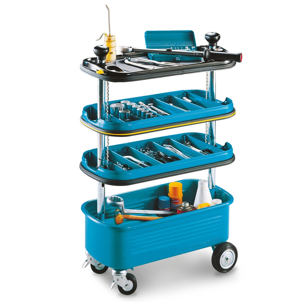 Gereedschapswagen HAZET® Assistent® Profi, neerlaatbaar, hxbxd 965 x 680 x 350 mm Product afbeelding: Gereedschapswagen HAZET® Assistent® Profi, neerlaatbaar, hxbxd 965 x 680 x 350 mm