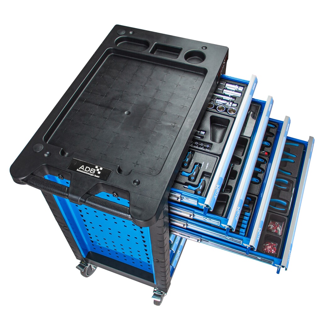 Productafbeelding nr. 5: Gereedschapswagen RAPTOR, incl. 250-delig gereedschapsassortiment