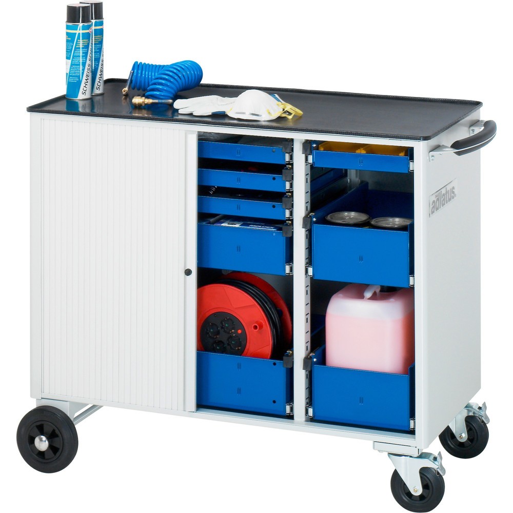 Productafbeelding nr. 3: Gereedschapswagen RAU serie adlatus, hxbxd 890 x 1.025 x 520 mm, 8 lades 3 x 40, 1 x 105, 1 x 130 mm, metalen werkblad