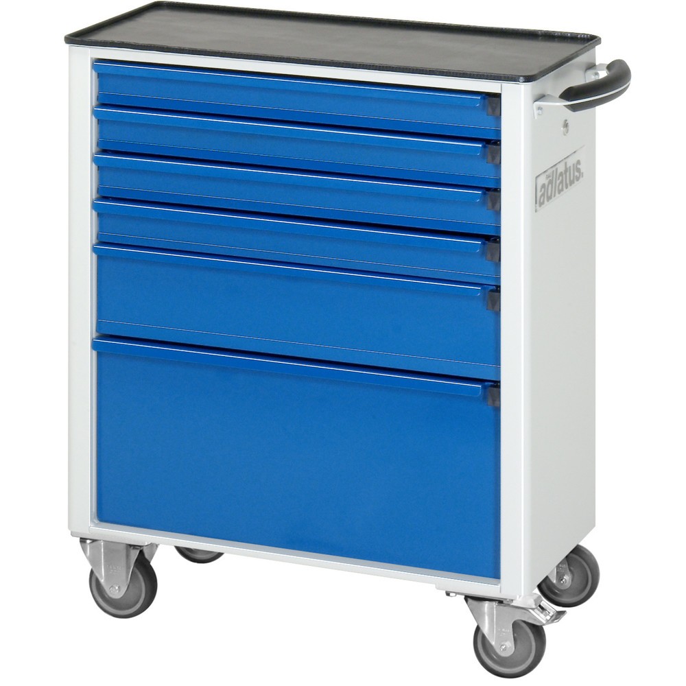 Productafbeelding nr. 2: Gereedschapswagen RAU serie adlatus 700, hxbxd 860 x 700 x 350 mm, 6 lades 4 x 65, 1 x 130, 1 x 260 mm, metalen werkblad