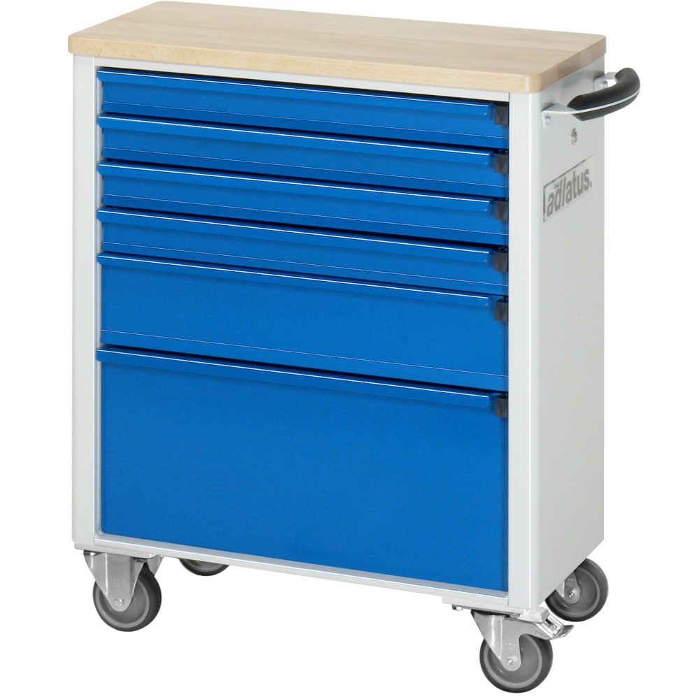 Productafbeelding nr. 3: Gereedschapswagen RAU serie adlatus 700, hxbxd 860 x 700 x 350 mm, 6 lades 4 x 65, 1 x 130, 1 x 260 mm, beuken werkblad