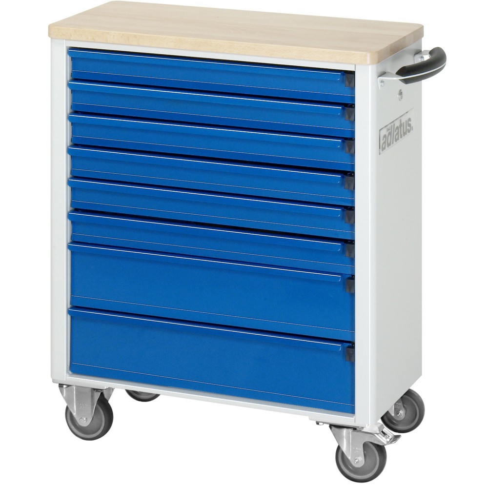 Productafbeelding nr. 3: Gereedschapswagen RAU serie adlatus 700, hxbxd 860 x 700 x 350 mm, 8 lades 6 x 65, 2 x 130 mm, beuken werkblad