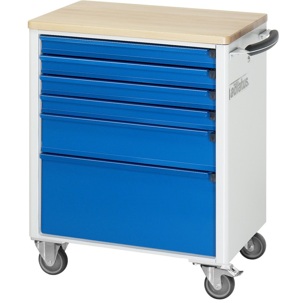 Productafbeelding nr. 3: Gereedschapswagen RAU serie adlatus 700, hxbxd 860 x 700 x 510 mm, 6 lades 4 x 65, 1 x 130, 1 x 260 mm, beuken werkblad