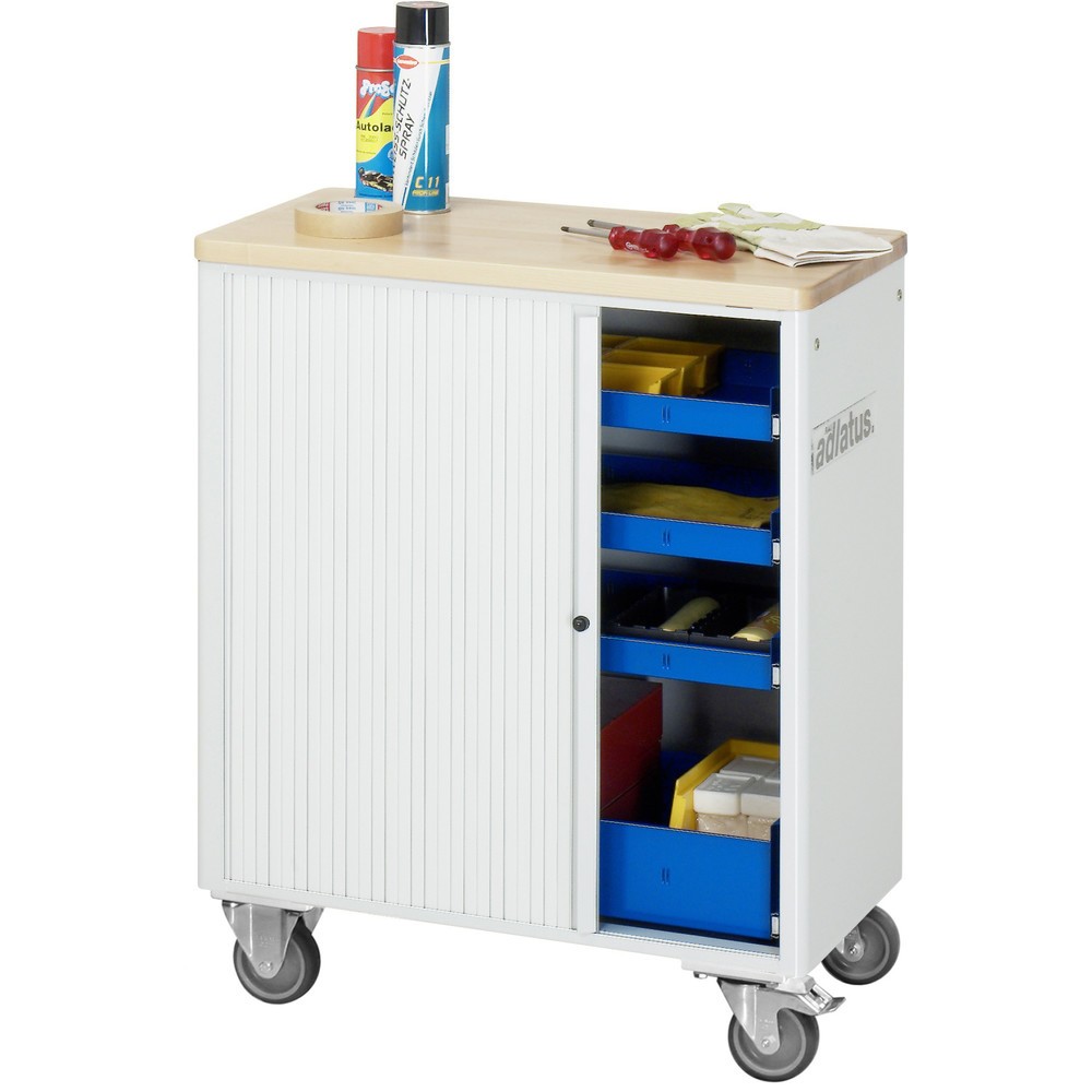 Productafbeelding nr. 3: Gereedschapswagen RAU serie adlatus 700, hxbxd 860 x 725 x 400 mm, 4 lades 3 x 40, 1 x 105 mm, beuken werkblad