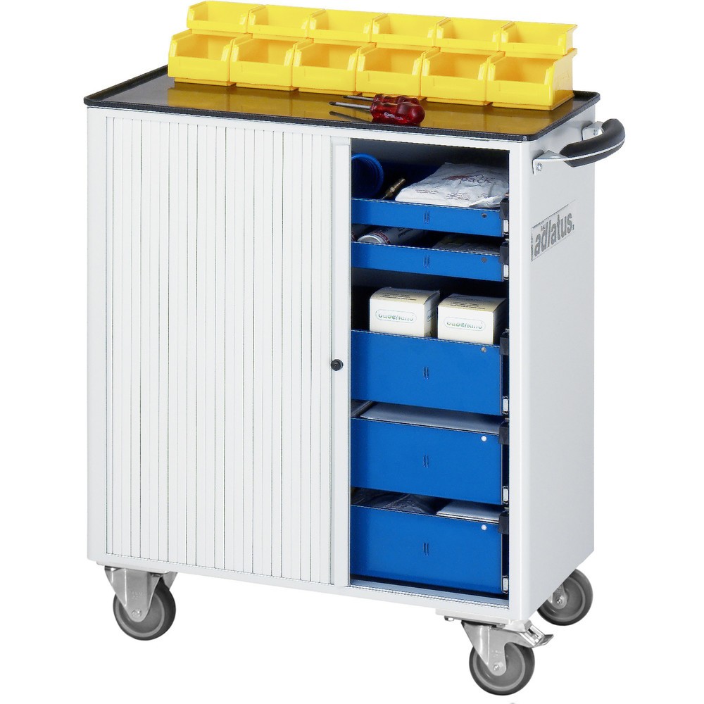 Productafbeelding nr. 3: Gereedschapswagen RAU serie adlatus 700, hxbxd 860 x 725 x 400 mm, 5 lades 2 x 40, 3 x 105 mm, metalen werkblad