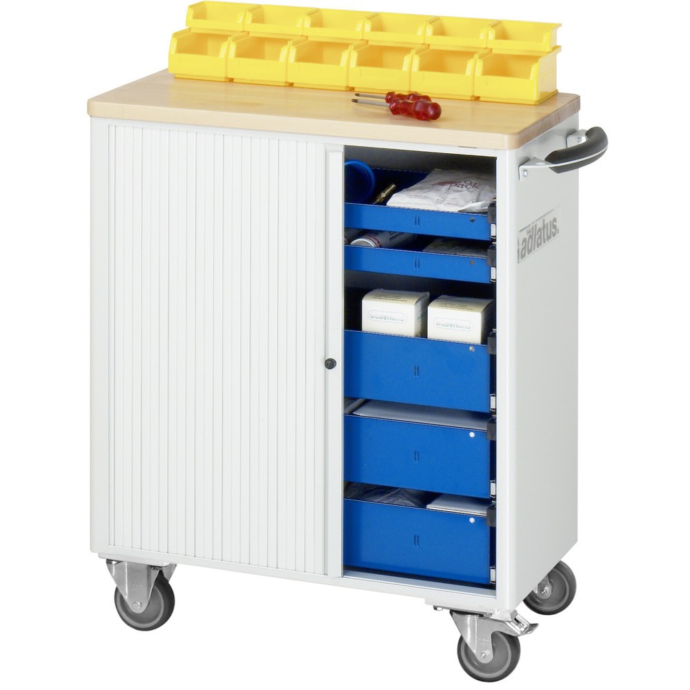 Productafbeelding nr. 4: Gereedschapswagen RAU serie adlatus 700, hxbxd 860 x 725 x 400 mm, 5 lades 2 x 40, 3 x 105 mm, beuken werkblad