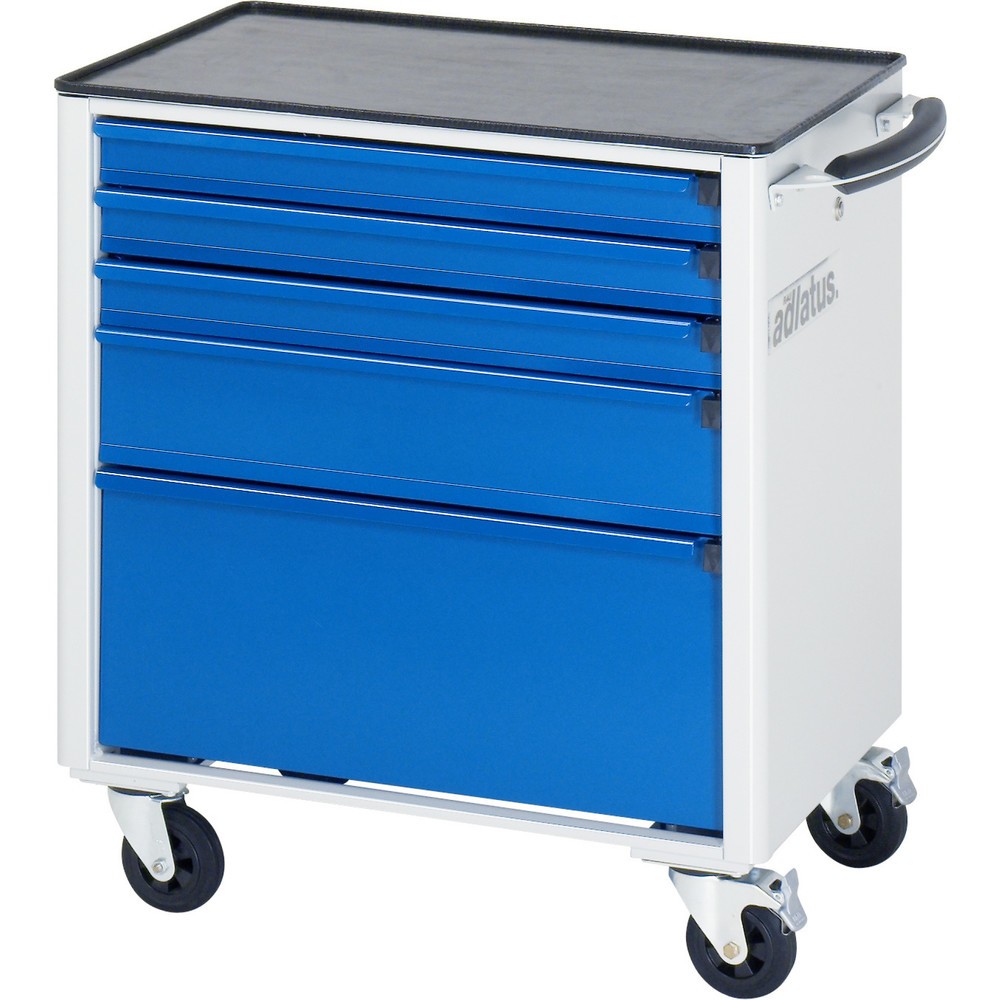 Productafbeelding nr. 2: Gereedschapswagen RAU serie adlatus 700, hxbxd 790 x 700 x 510 mm, 5 lades 3 x 65, 1 x 130, 1 x 260 mm, metalen werkblad