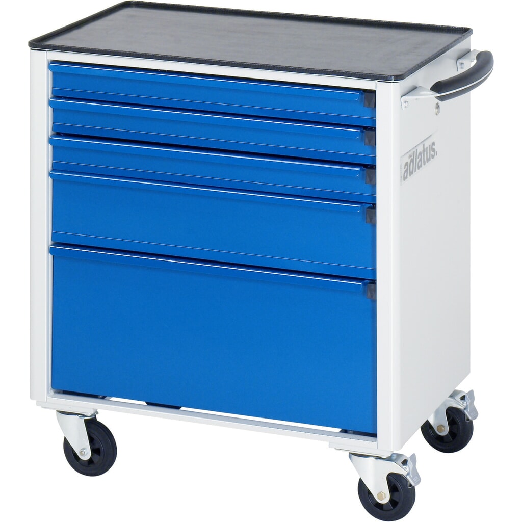 Productafbeelding nr. 2: Gereedschapswagen RAU serie adlatus 700, hxbxd 790 x 700 x 510 mm, 5 lades 3 x 65, 1 x 130, 1 x 260 mm, metalen werkblad