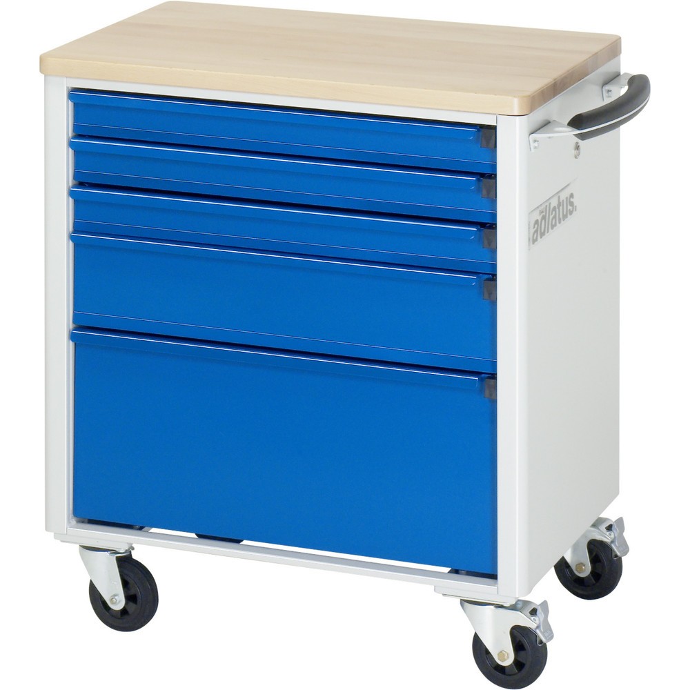 Productafbeelding nr. 3: Gereedschapswagen RAU serie adlatus 700, hxbxd 790 x 700 x 510 mm, 5 lades 3 x 65, 1 x 130, 1 x 260 mm, beuken werkblad