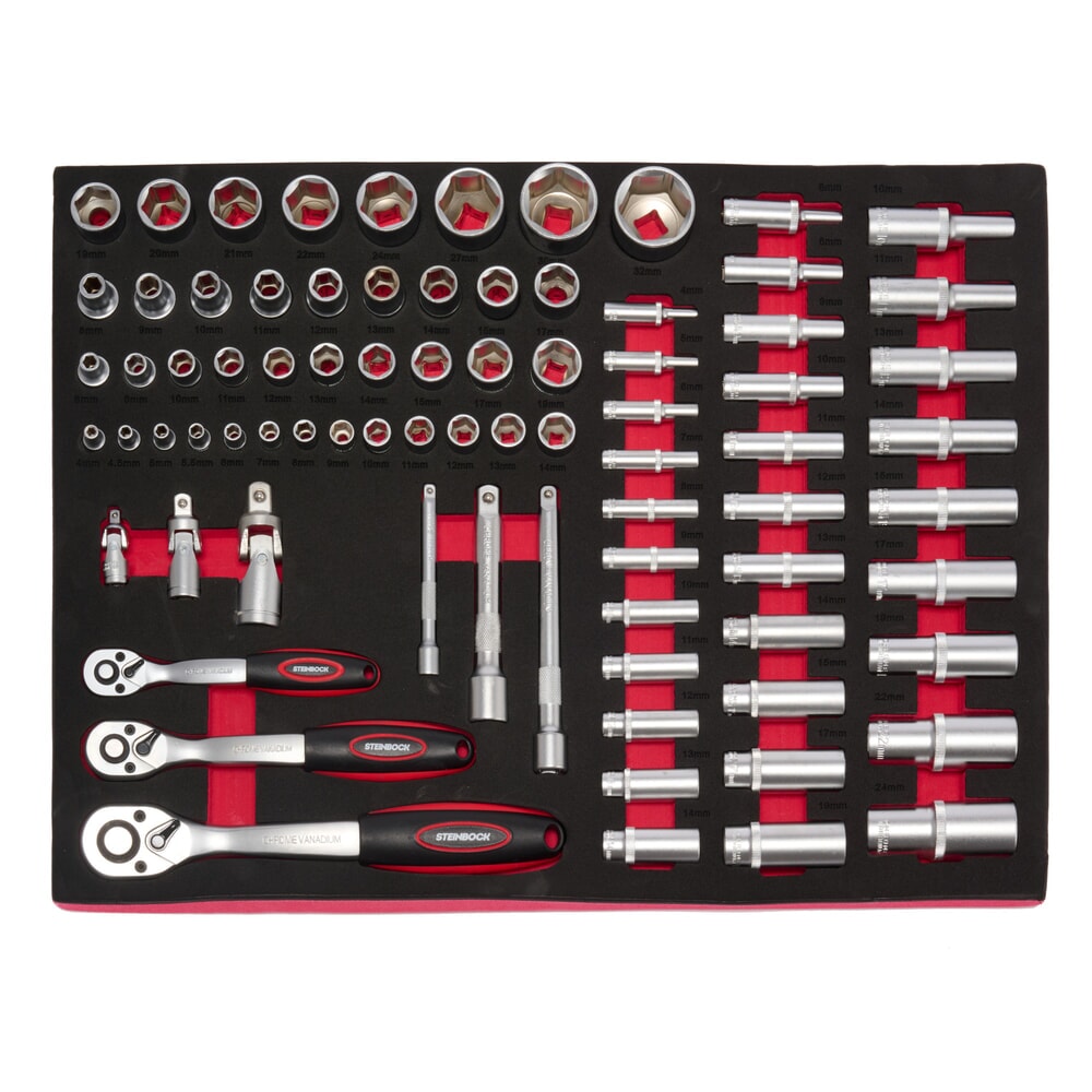 Productafbeelding nr. 8: Gereedschapswagen Steinbock® L, 7 lades, afsluitbaar, incl. 178-delig gereedschapsassortiment