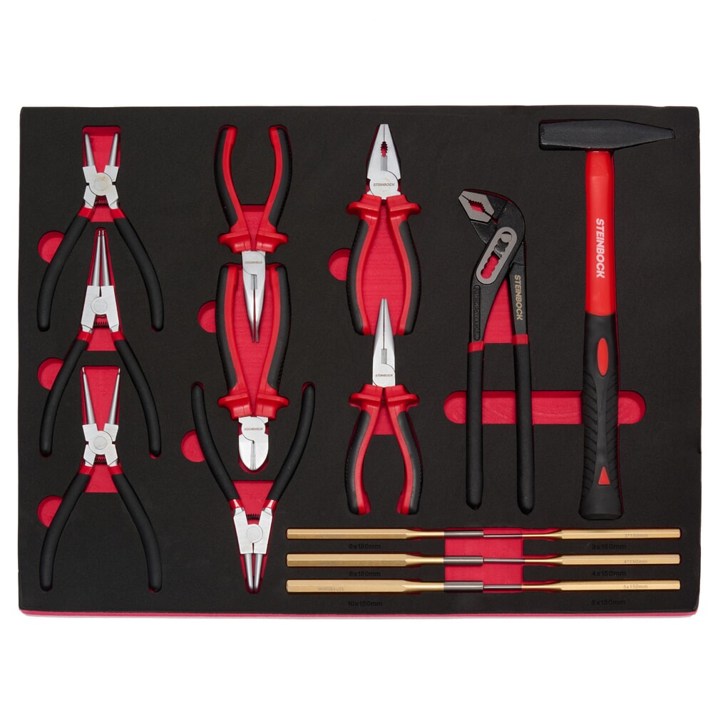 Productafbeelding nr. 10: Gereedschapswagen Steinbock® L, 7 lades, afsluitbaar, incl. 178-delig gereedschapsassortiment