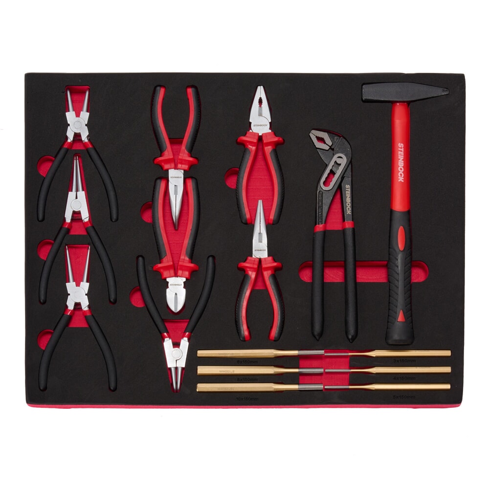 Productafbeelding nr. 8: Gereedschapswagen Steinbock® M, 7 lades, afsluitbaar, incl. 130-delig gereedschapsassortiment