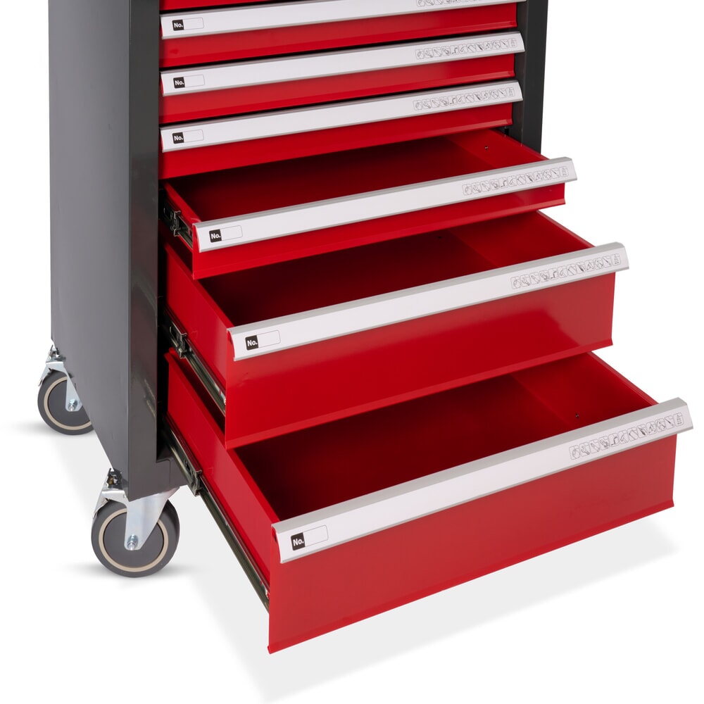 Productafbeelding nr. 11: Gereedschapswagen Steinbock® M, 7 lades, afsluitbaar, incl. 130-delig gereedschapsassortiment