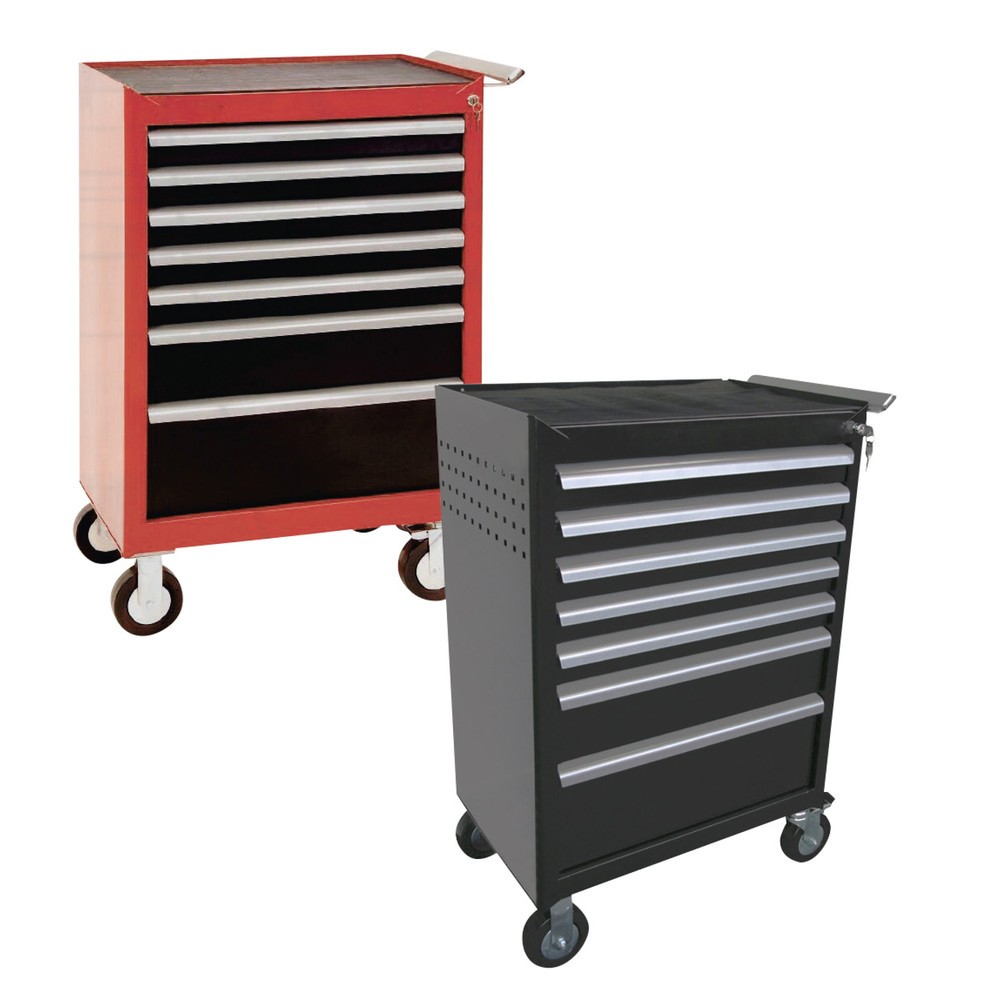Product afbeelding: Gereedschapswagen WE, 7 lades, hoogte 5 x 62 mm, 1 x 132 mm, 1 x 202 mm
