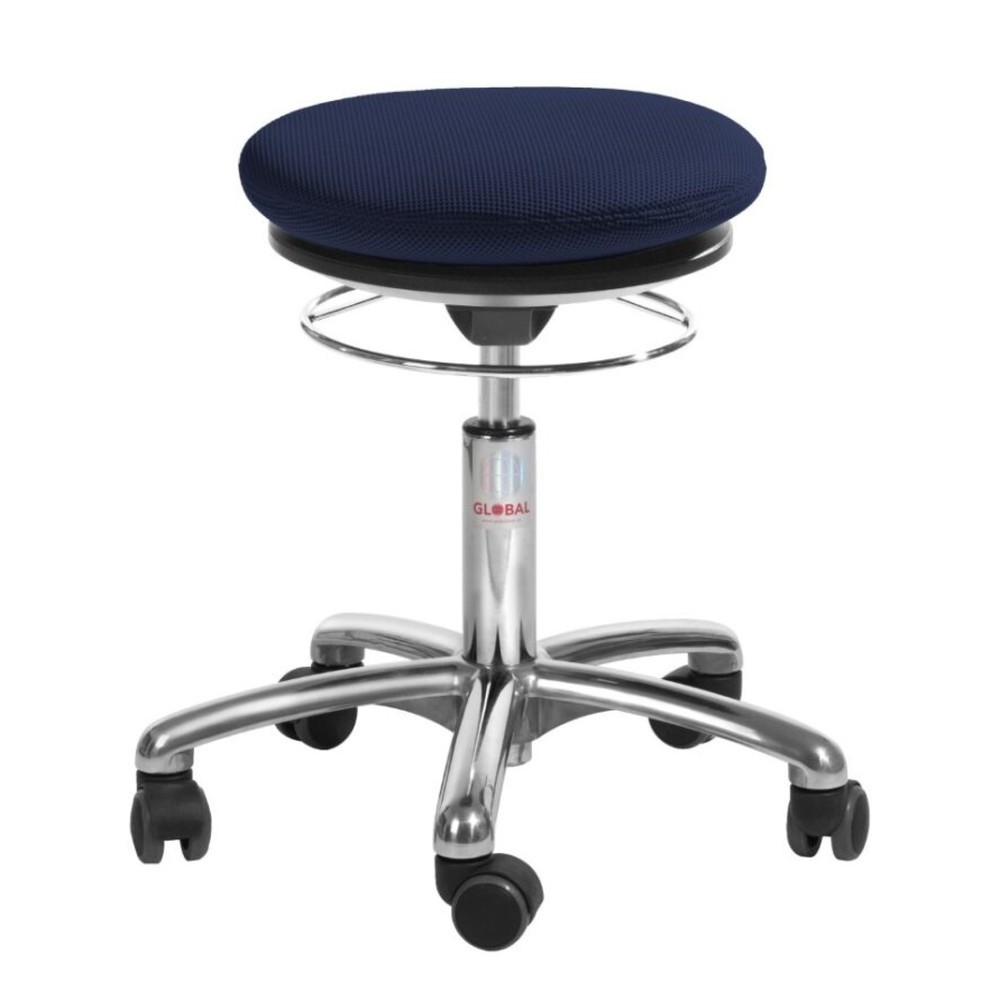Productafbeelding nr. 1: Global Stole A/S Kruk Pilates, 3D-stof, zithoogte 450-580 mm, blauw