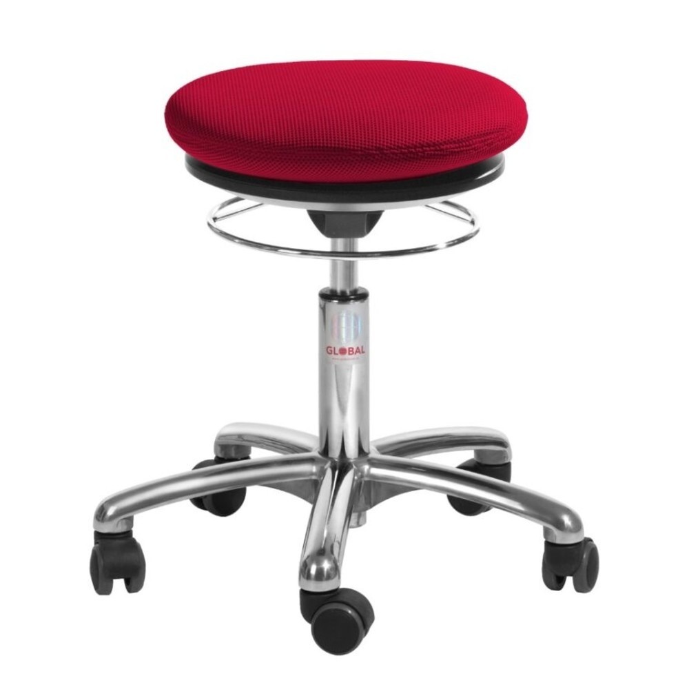 Product afbeelding: Global Stole A/S Kruk Pilates, 3D-stof, zithoogte 450-580 mm, rood