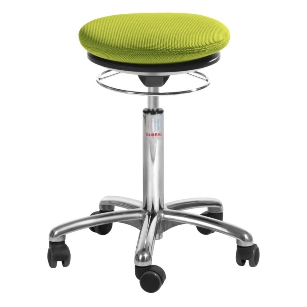 Productafbeelding nr. 1: Global Stole A/S Kruk Pilates, 3D-stof, zithoogte 540-730 mm, groen