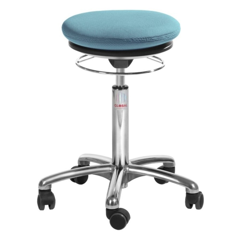 Productafbeelding nr. 1: Global Stole A/S Kruk Pilates, 3D-stof, zithoogte 540-730 mm, lichtblauw