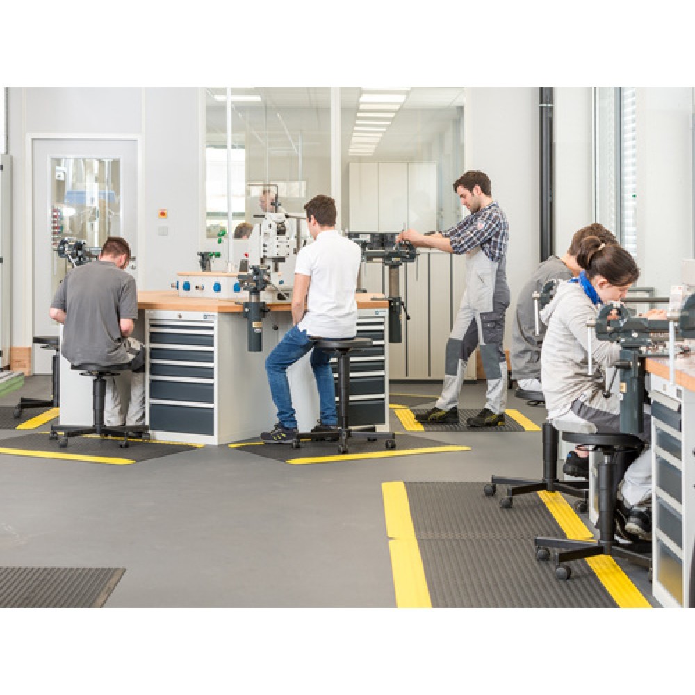 Productafbeelding nr. 5: Groepswerkbank Bedrunka+Hirth R 18-24, met 30 lades, hxbxd 859 x 2.500 x 2.165 mm, lichtgrijs, antracietgrijs