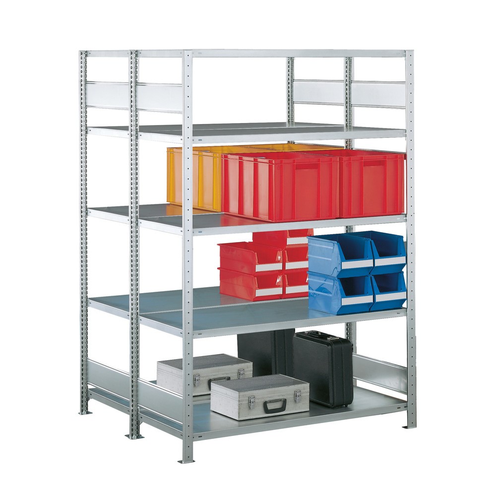 Product afbeelding: Grootvakstelling META, dubbelzijdig, BV, verzinkt, hxbxd 2.000 x 1.300 x 1.200 mm