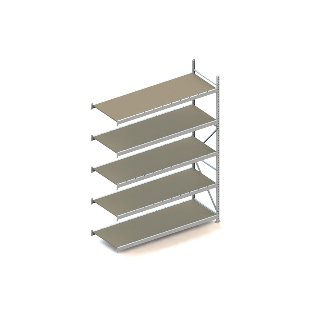 Product afbeelding: Grootvakstelling META, met spaanplaten, vaklast 600 kg, AE, hxbxd 3.000 x 2.200 x 800 mm