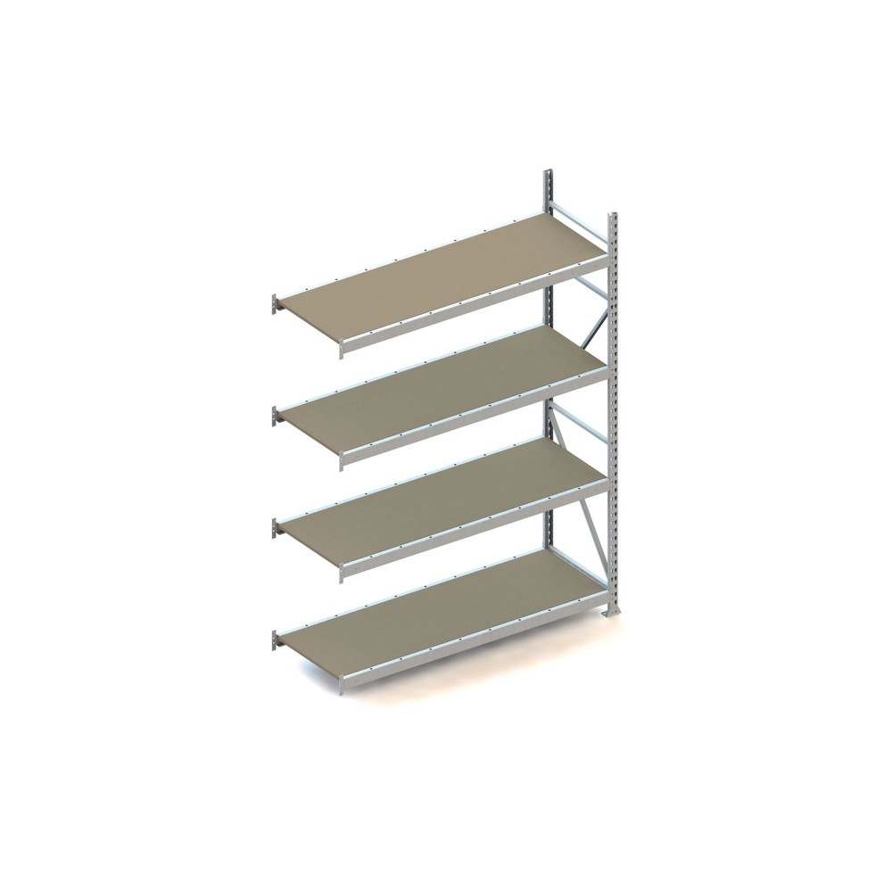 Product afbeelding: Grootvakstelling META, met spaanplaten, vaklast 600 kg, AE, hxbxd 2.500 x 1.800 x 650 mm