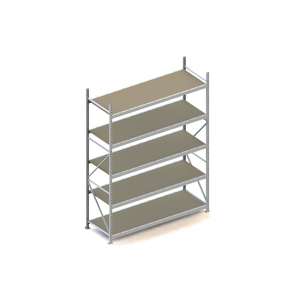Product afbeelding: Grootvakstelling META, met spaanplaten, vaklast 600 kg, BE, hxbxd 3.000 x 2.200 x 800 mm