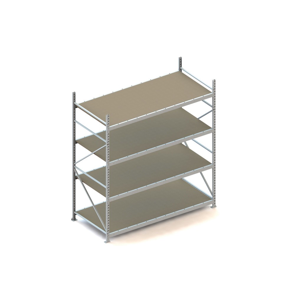 Product afbeelding: Grootvakstelling META, met spaanplaten, vaklast 600 kg, BE, hxbxd 2.500 x 2.200 x 1.050 mm
