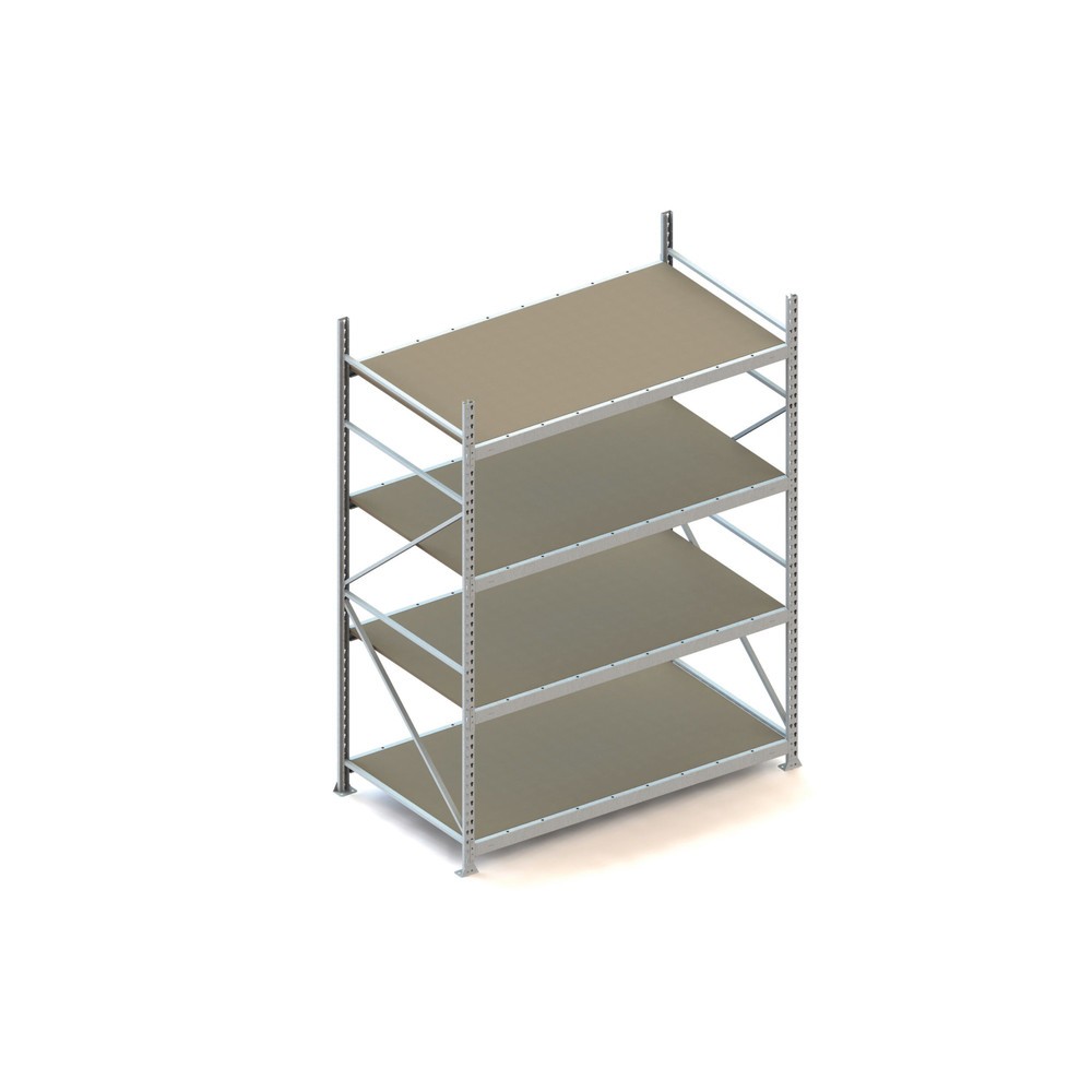 Product afbeelding: Grootvakstelling META, met spaanplaten, vaklast 600 kg, BE, hxbxd 2.500 x 1.800 x 1.050 mm