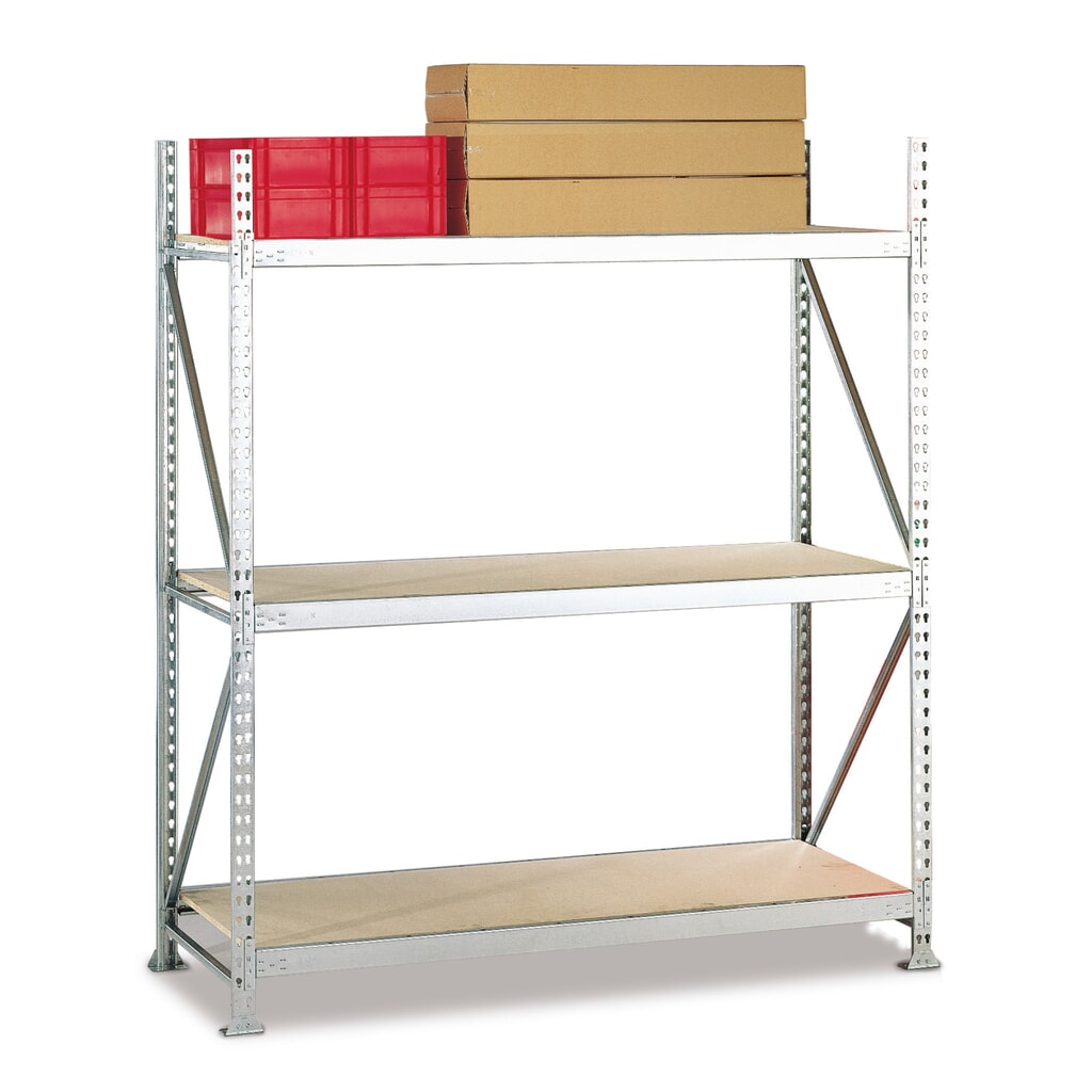 Productafbeelding nr. 3: Grootvakstelling META, met spaanplaten, vaklast 600 kg, BE, hxbxd 3.000 x 1.800 x 1.050 mm