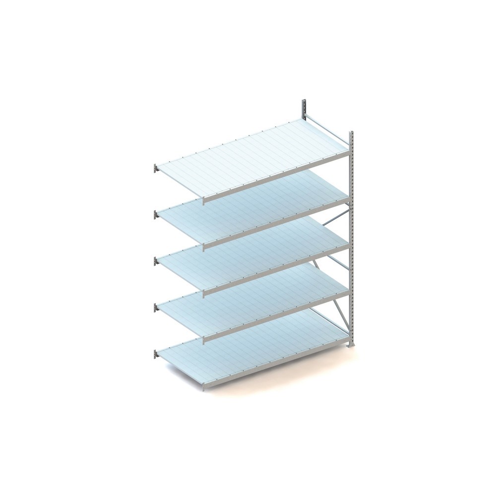 Product afbeelding: Grootvakstelling META, met stalen panelen, vaklast 600 kg, AE, hxbxd 3.000 x 2.200 x 1.050 mm