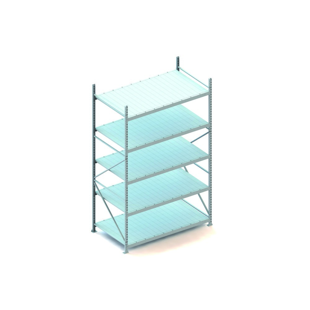 Product afbeelding: Grootvakstelling META, met stalen panelen, vaklast 600 kg, BE, hxbxd 3.000 x 1.800 x 1.050 mm