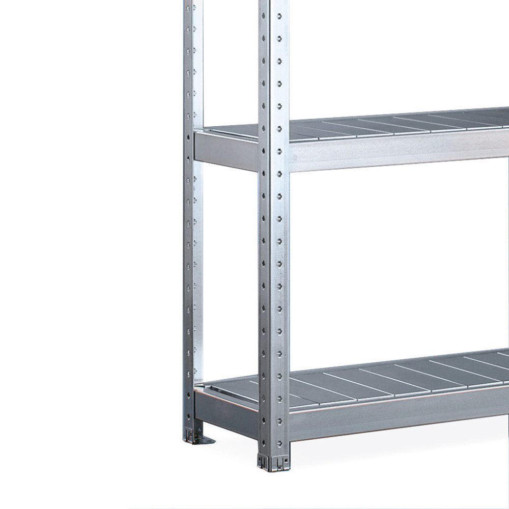 Productafbeelding nr. 2: Grootvakstelling META, met stalen panelen, vaklast 500 kg, hxbxd 1.970 x 1.700 x 400 mm