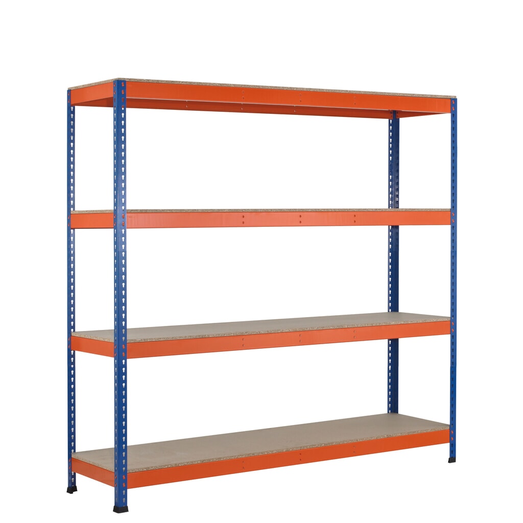Product afbeelding: Grootvakstelling SCHULTE, met spaanplaten, BE, hxbxd 2.438 x 1.536 x 468 mm