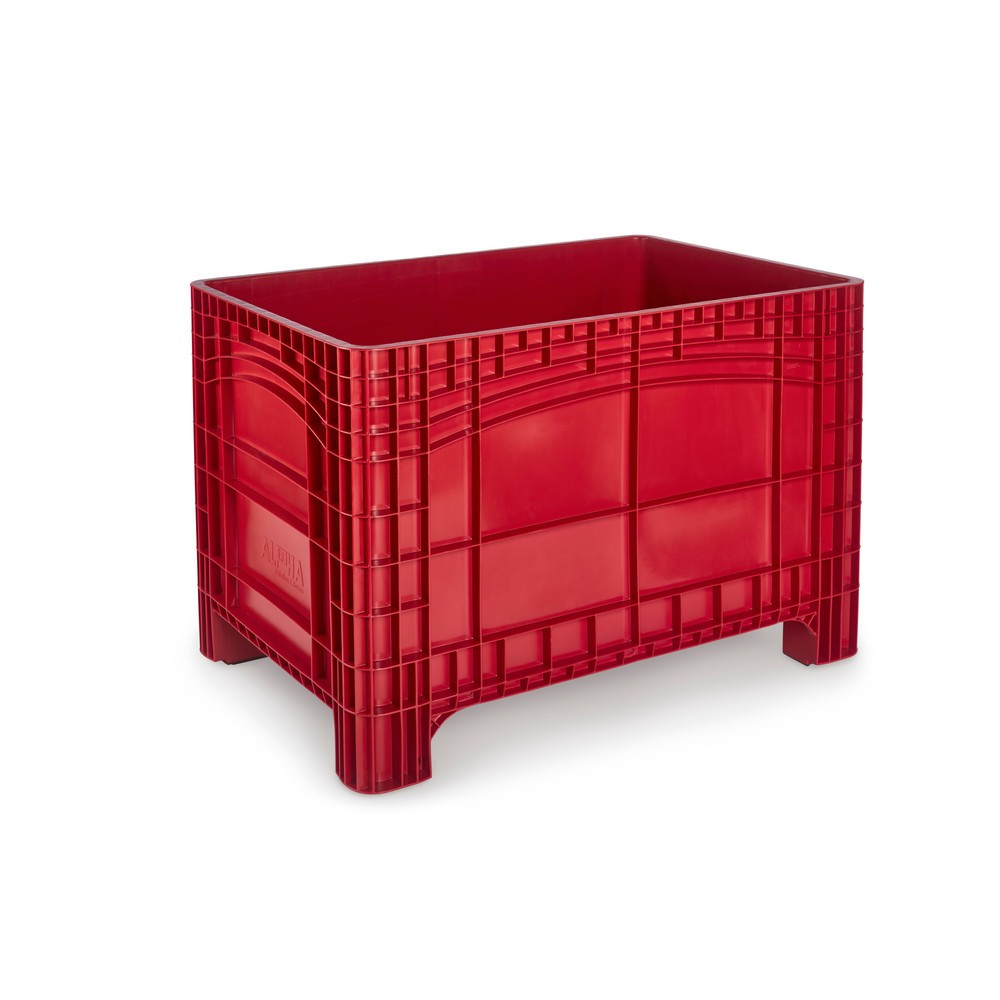 Product afbeelding: Grote container XL, hxbxd 800 x 1.200 x 800 mm, 535 liter, 4 poten, rood