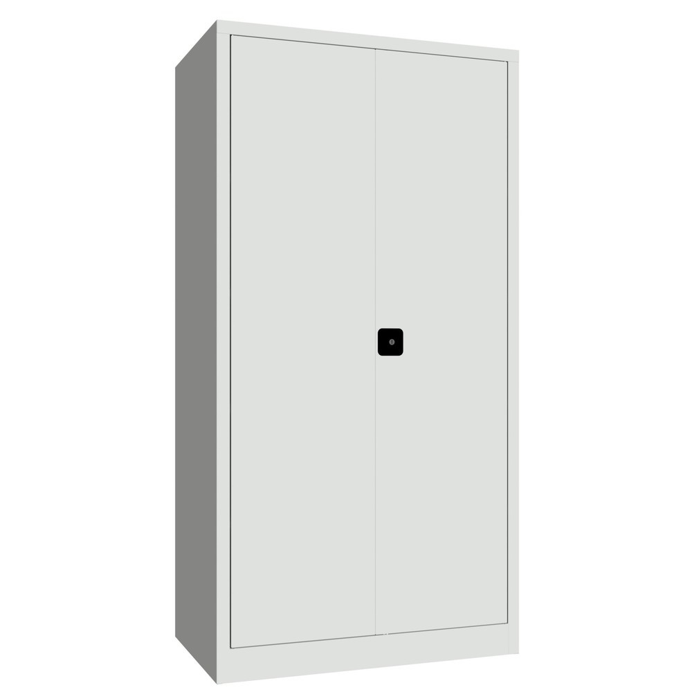 Productafbeelding nr. 4: Grote draaideurkast PAVOY, 4 legborden, hxbxd 1.950 x 1.000 x 500 mm, lichtgrijs, lichtgrijs