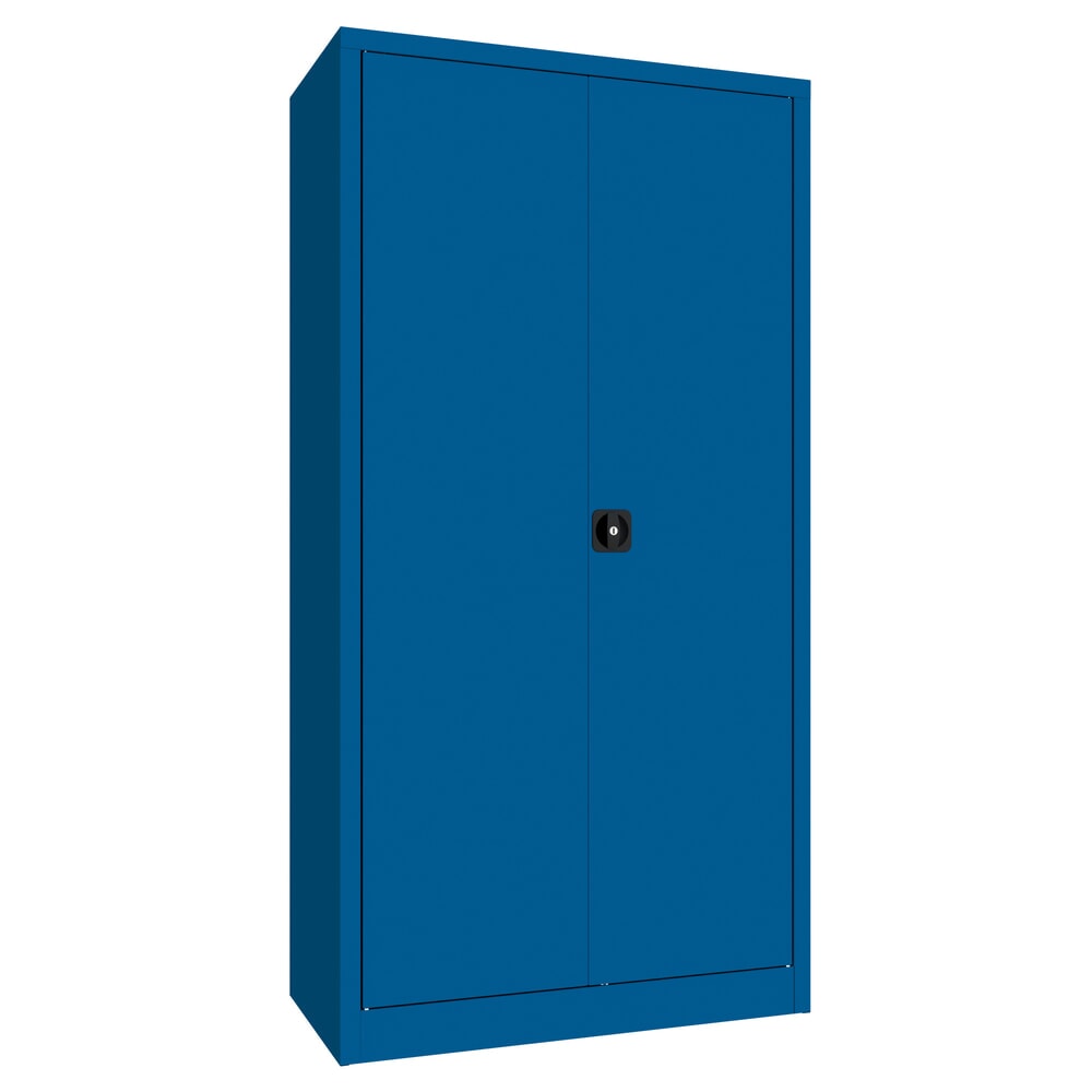 Product afbeelding: Grote draaideurkast PAVOY, 4 legborden, hxbxd 1.950 x 1.000 x 500 mm, gentiaanblauw, gentiaanblauw