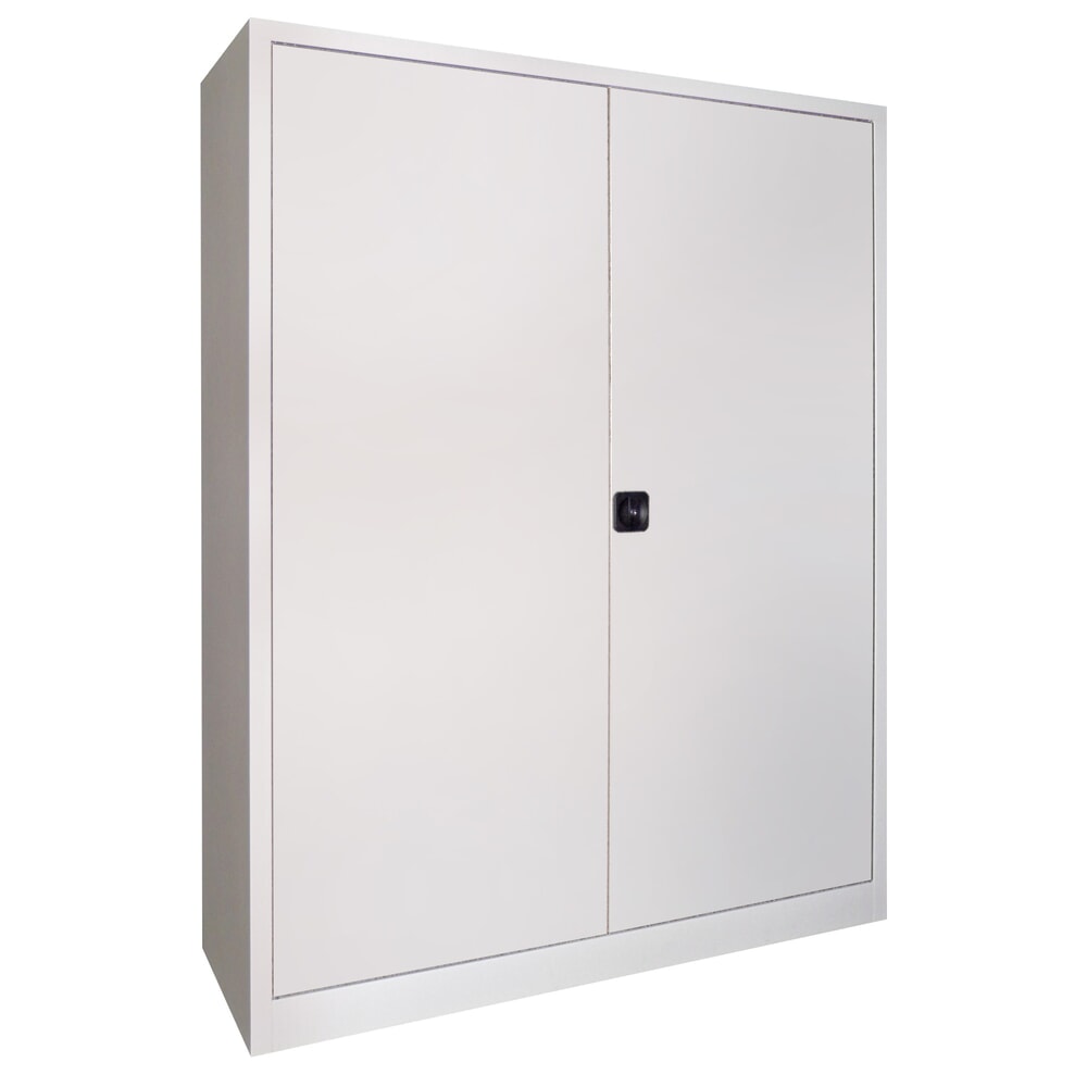Product afbeelding: Grote draaideurkast PAVOY, 4 legborden, hxbxd 1.950 x 1.500 x 500 mm, lichtgrijs, lichtgrijs