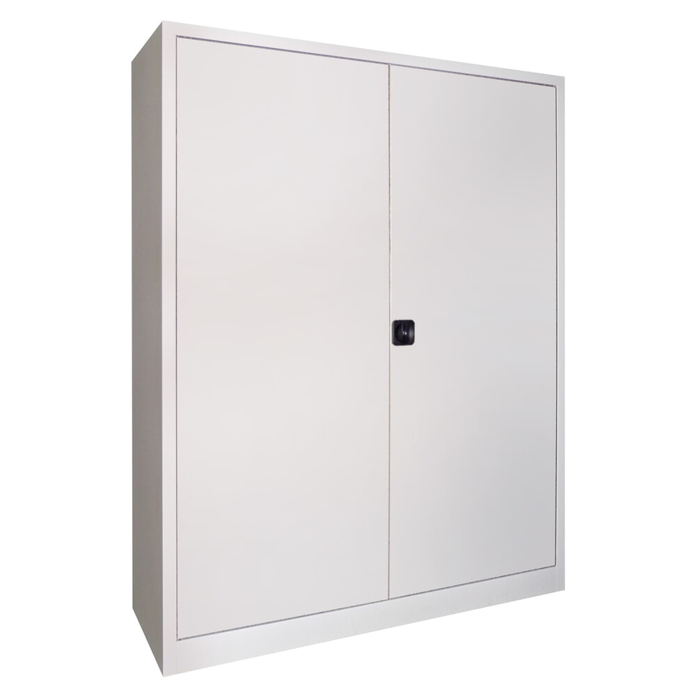 Productafbeelding nr. 1: Grote draaideurkast PAVOY, 4 legborden, hxbxd 1.950 x 1.500 x 600 mm, lichtgrijs, lichtgrijs