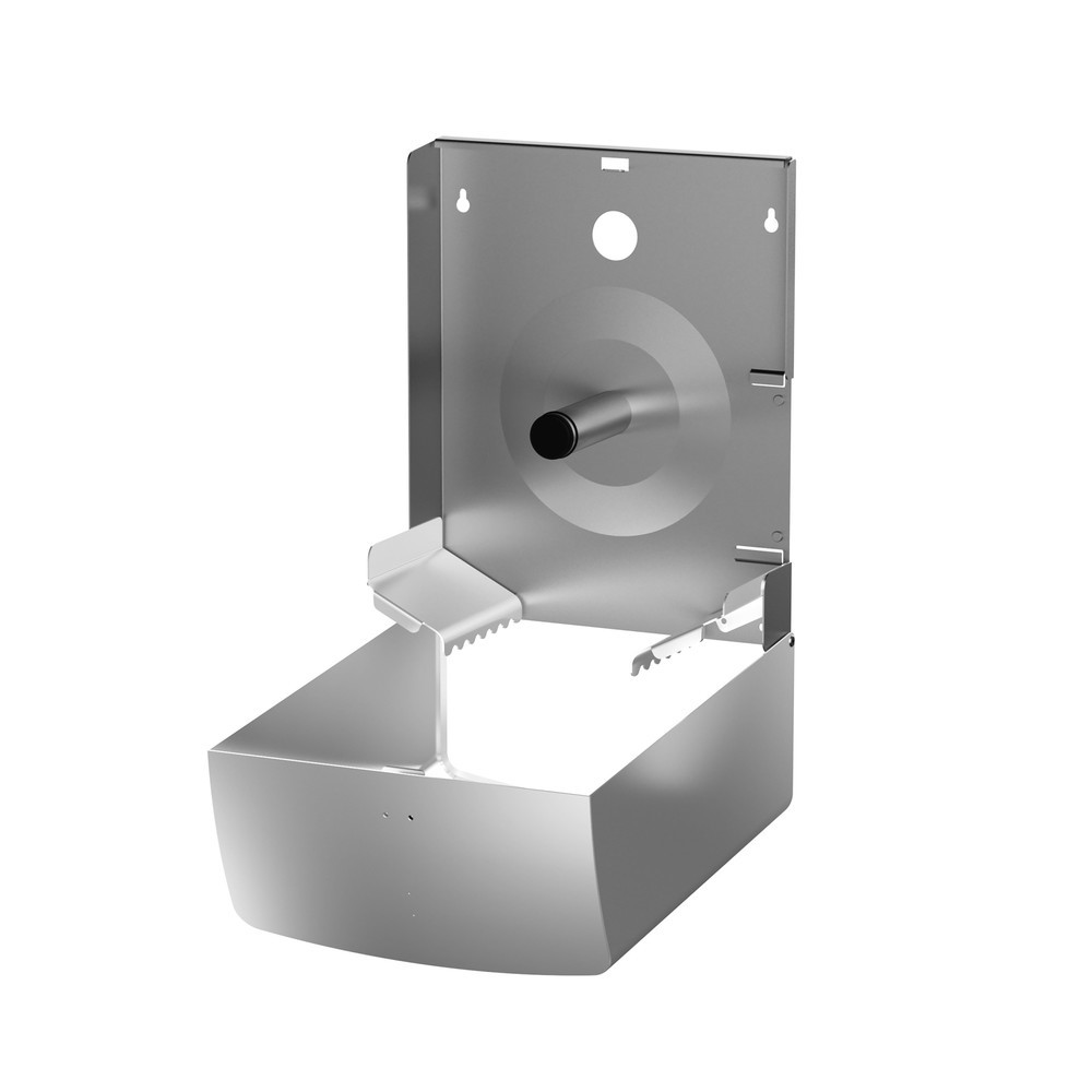 Productafbeelding nr. 4: Grote roldispenser Air-Wolf voor 1 grote rol geborsteld roestvrij staal