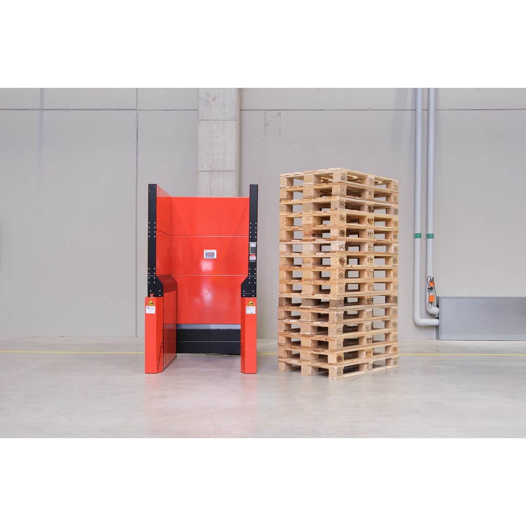 Product afbeelding: Hagenauer+Denk palletmagazijn PalServer elektrische, 15 pallets, BxL 1000 x 1200 mm