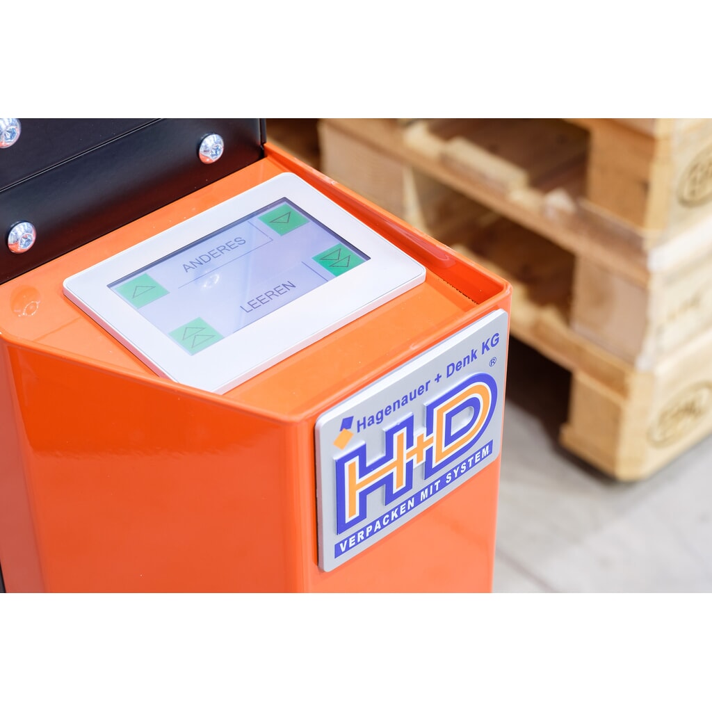 Productafbeelding nr. 2: Hagenauer+Denk palletmagazijn PalServer Universal, 15 pallets, BxL 800 x 1200 mm, bloedoranje