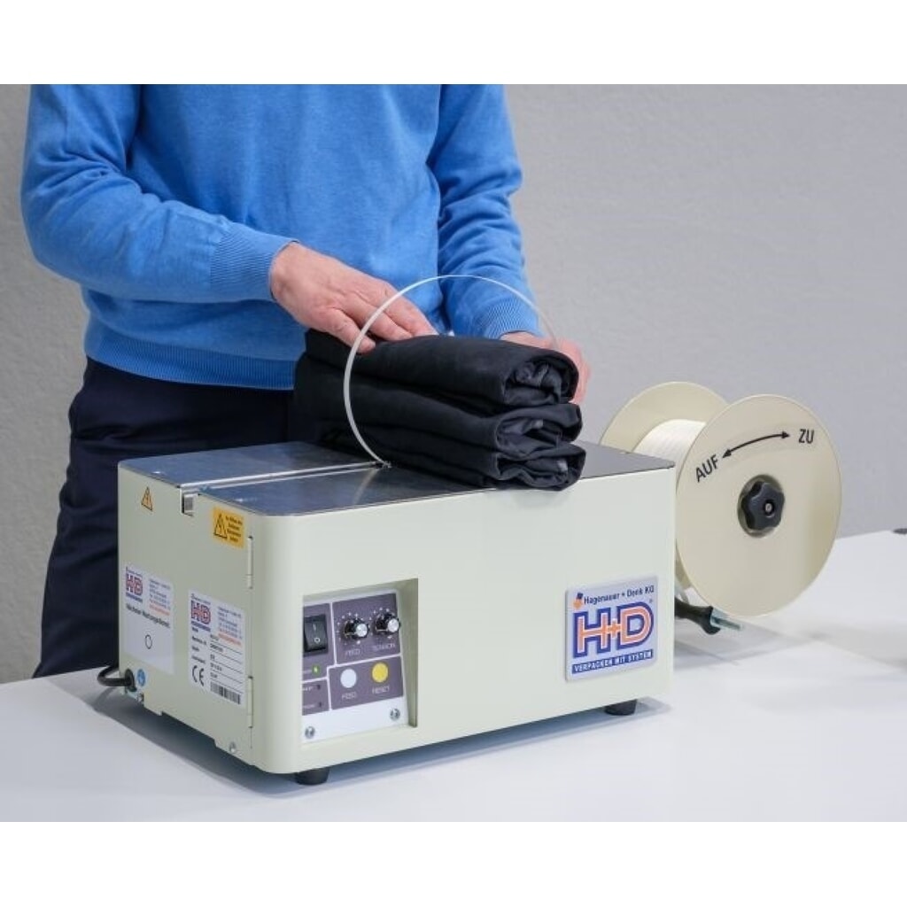 Halfautomatische omsnoeringsmachine Standard, voor bandbreedte 9 mm Productafbeelding nr. 5: Halfautomatische omsnoeringsmachine Standard, voor bandbreedte 9 mm