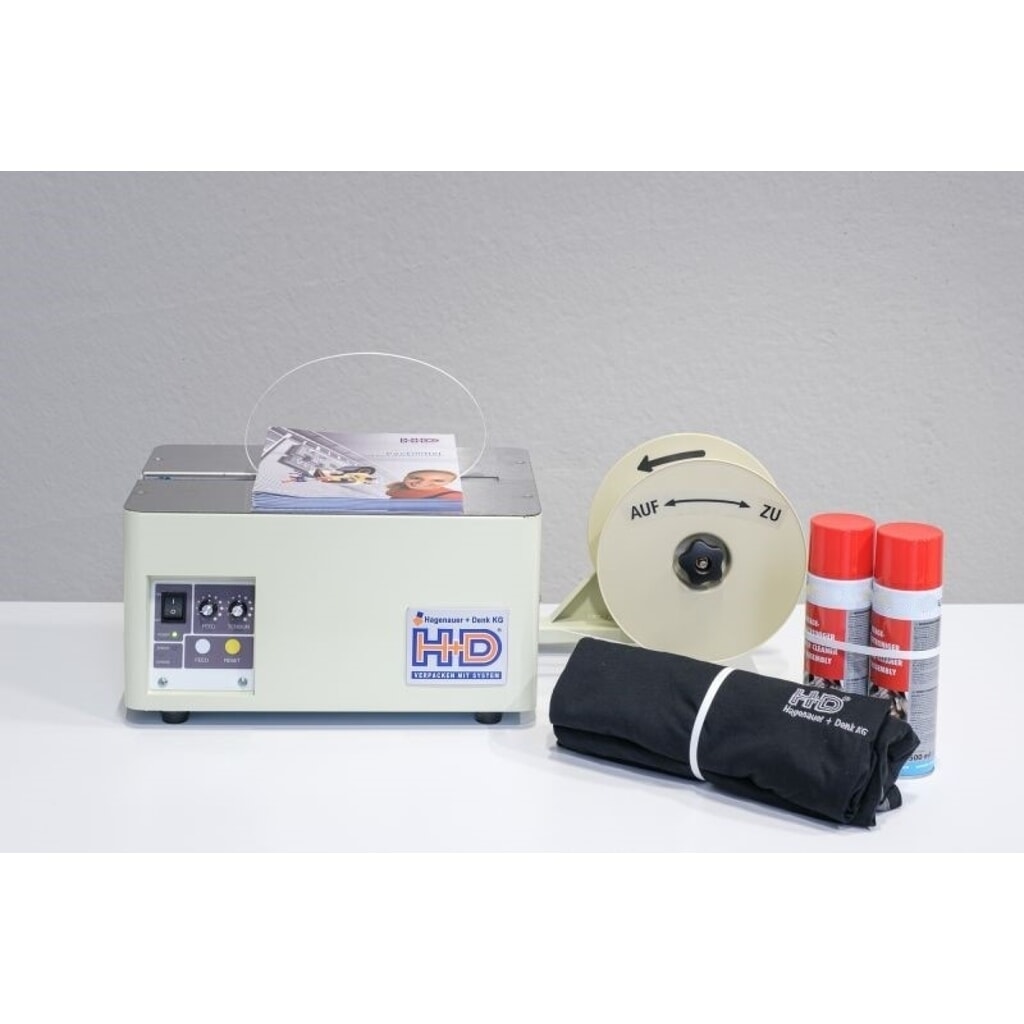Halfautomatische omsnoeringsmachine Standard, voor bandbreedte 9 mm Productafbeelding nr. 6: Halfautomatische omsnoeringsmachine Standard, voor bandbreedte 9 mm