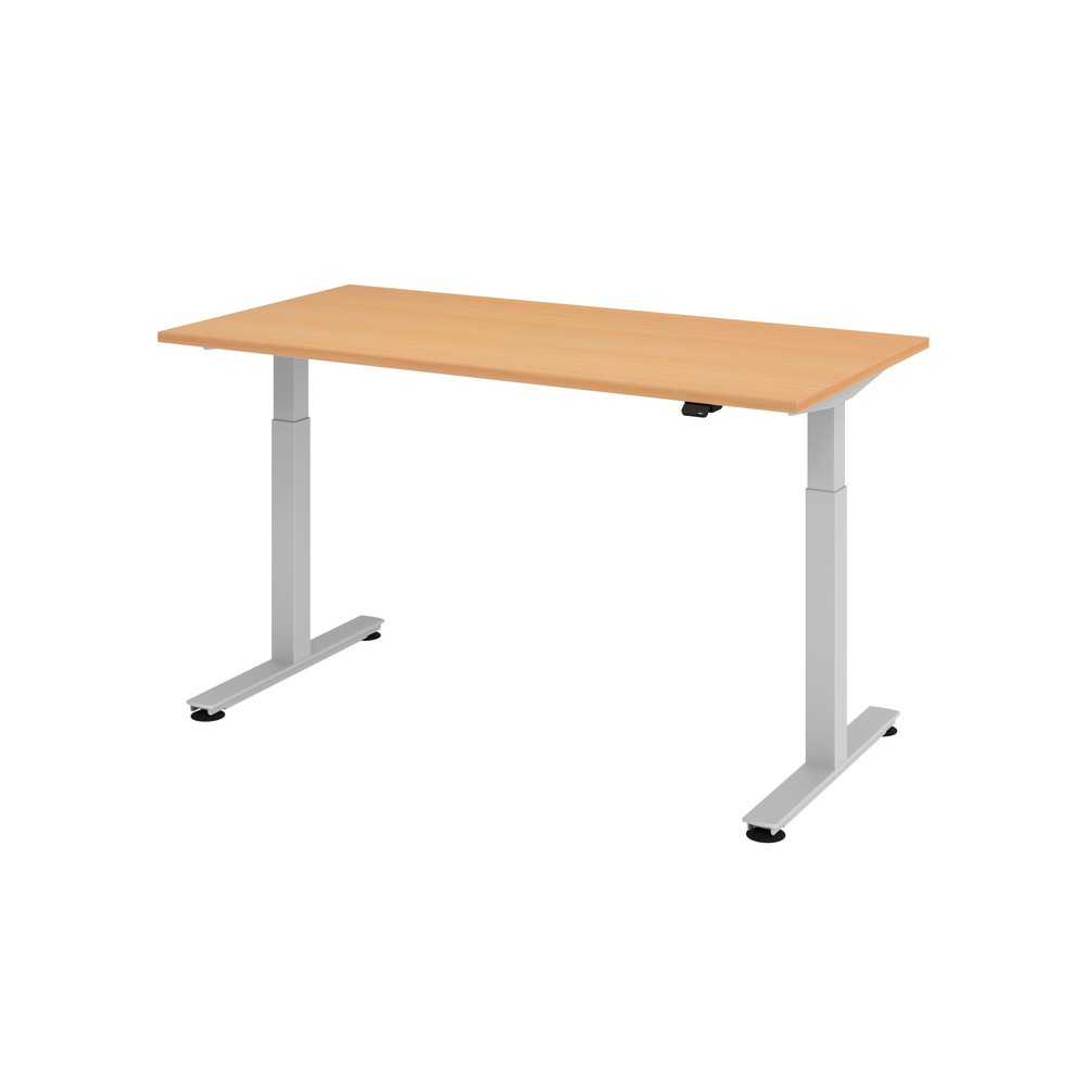Productafbeelding nr. 1: Hammerbacher bureau, elektrisch in hoogte verstelbaar, bxd 1.600 x 800 mm, beuk