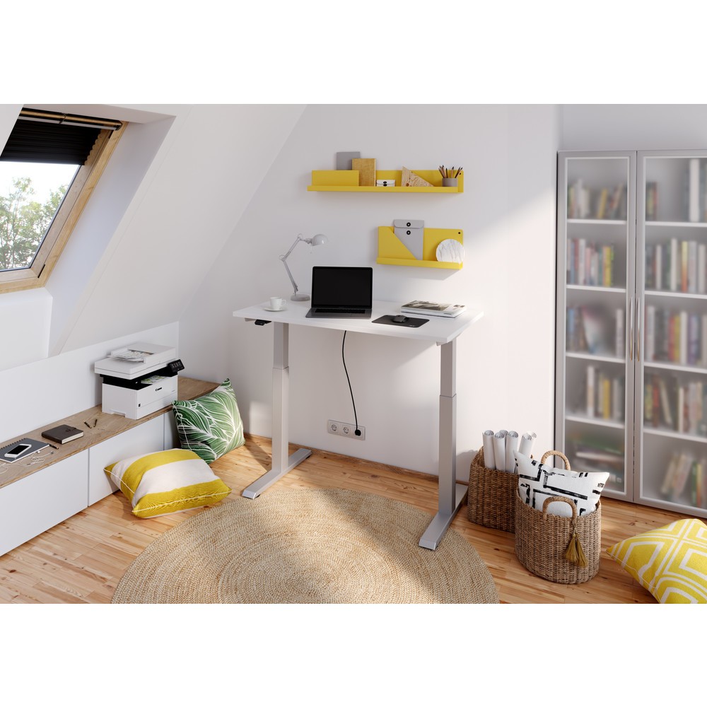 Productafbeelding nr. 7: Hammerbacher bureau, elektrisch in hoogte verstelbaar, bxd 1.600 x 800 mm, grijs